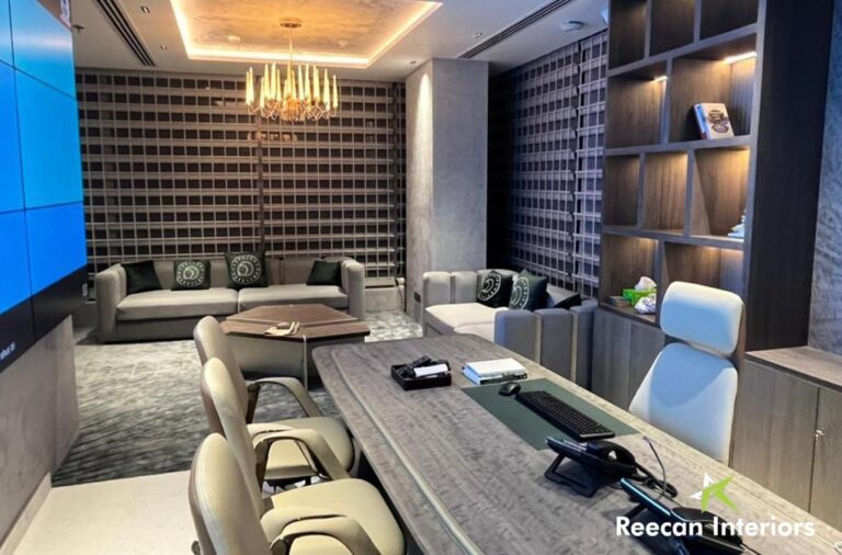 Best Luxury Office Interior Design in Delhi - Reecan Interiors